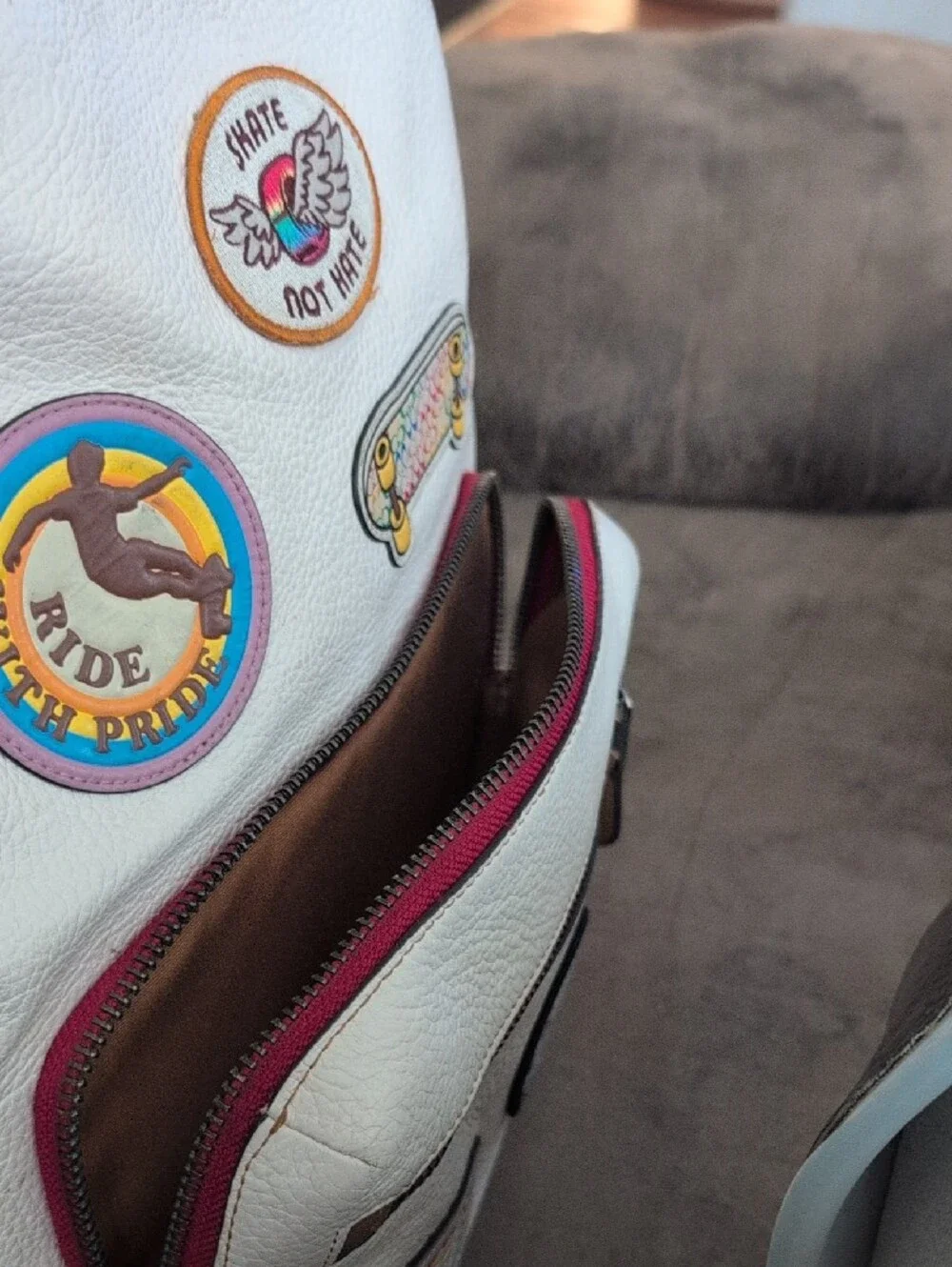 Coach West Limited Edition LGBTQIA+Pride Backpack with Patches